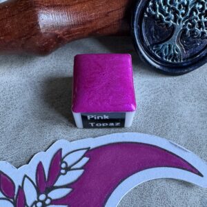 aquarellfarbe "pink topaz"
