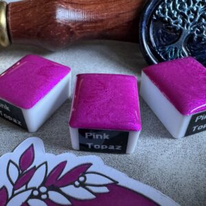 aquarellfarbe "pink topaz"