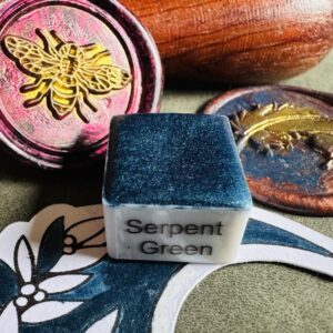 Aquarellfarbe "Serpent Green"