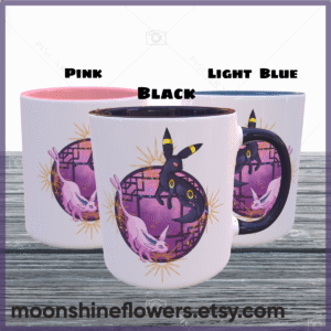 Magische Pokemon Tasse Psiana & Nachtara