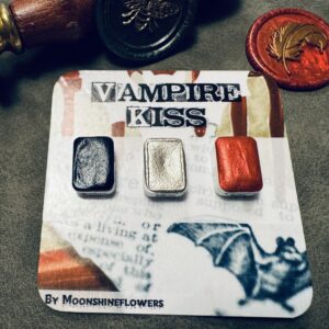 Aquarellset "Vampire Kiss" 3er Set mini Näpfe 0,5mL
